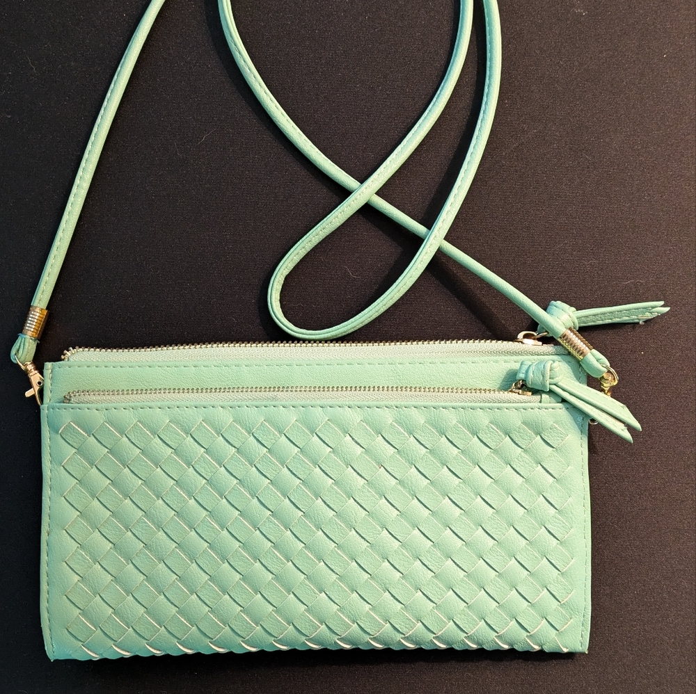 Urban Expressions Mint Crossbody Handbag